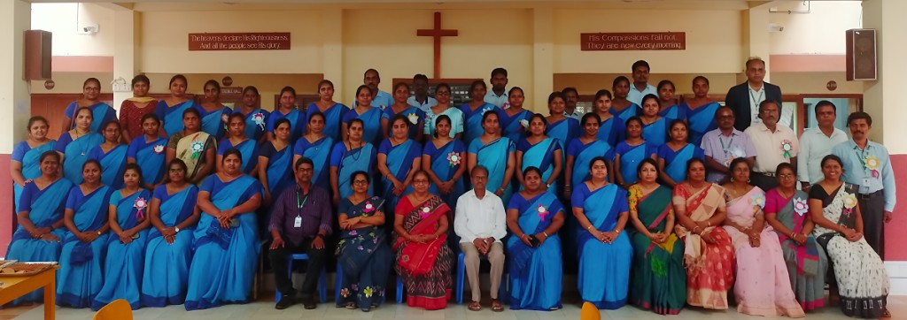 The staff of J. Sikile School