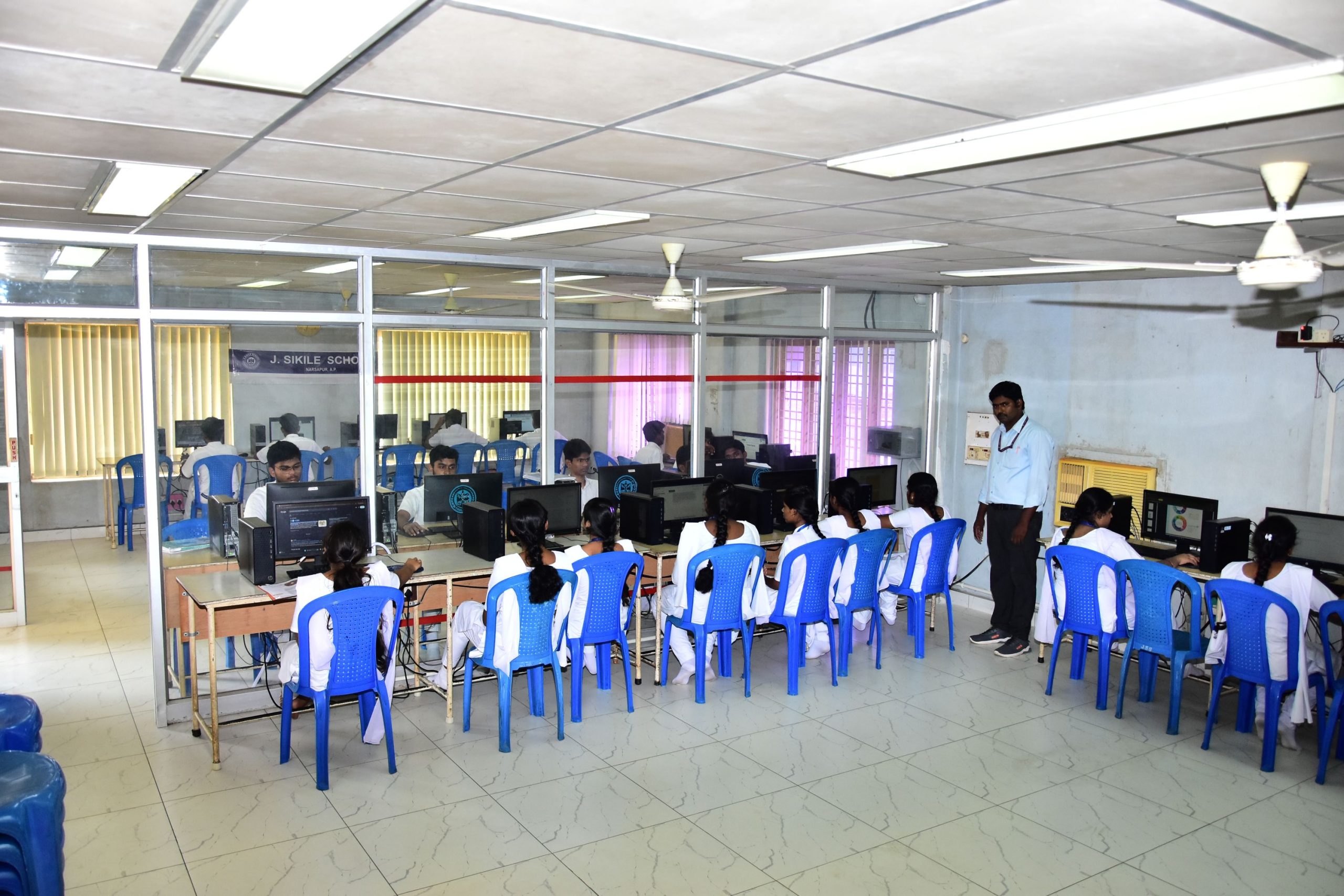 Computer Lab at J. Sikile School